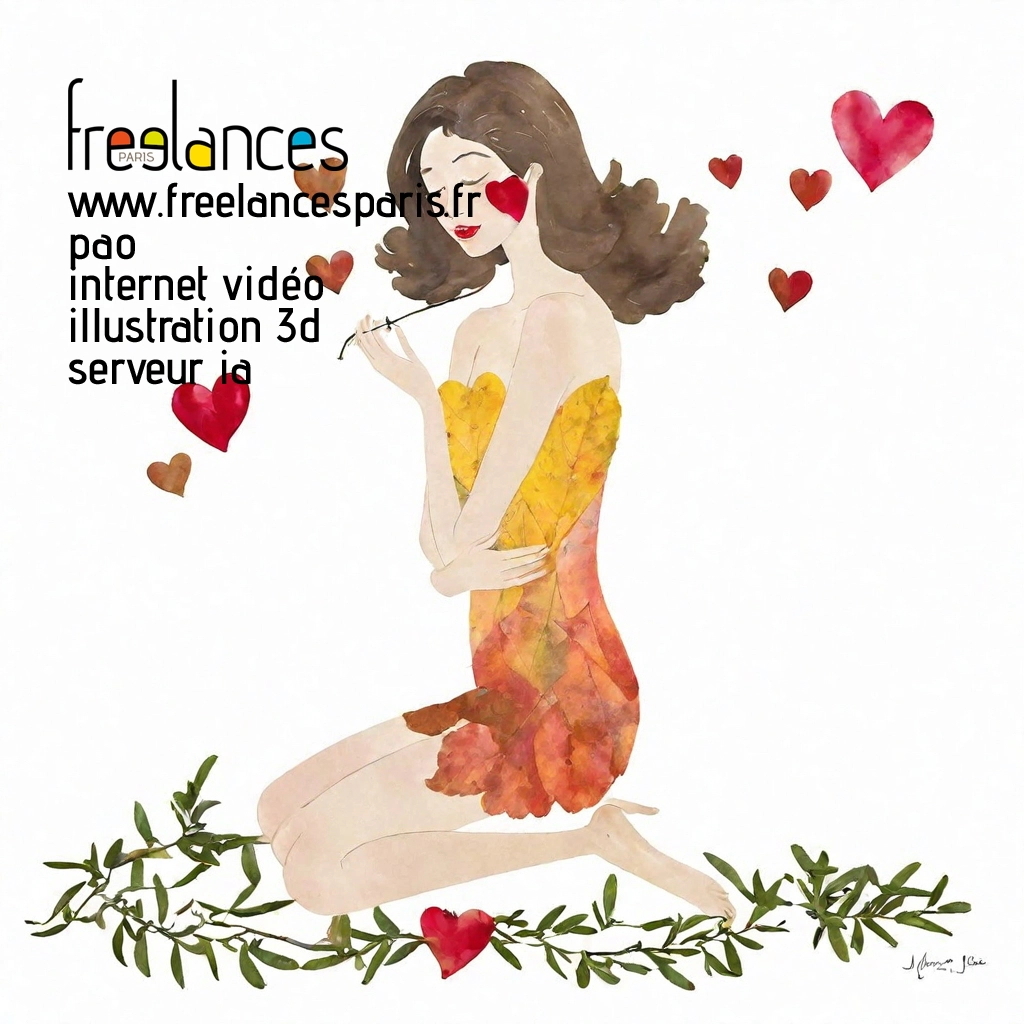 Pao mise en page internet vidéo illustration 3d serveur IA générative AI freelance paris studio de création magazines yro59a10